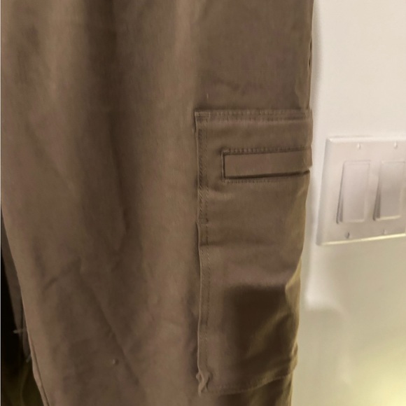 Musinsa EASY ELASTIC WAIST CARGO JOGGER SLACKS Dusty Beige - Picture 3 of 7